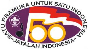 Logo 50 Tahun Pramuka